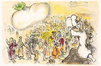 MARC CHAGALL The Story of the Exodus.